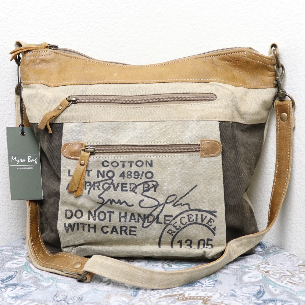 🆕👜 Myra Bag SUPER ZIP Shoulder Bag Vintage Purse